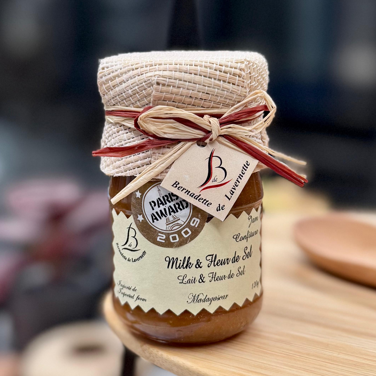 B de L Jam - Milk and Fleur de Sel 120g