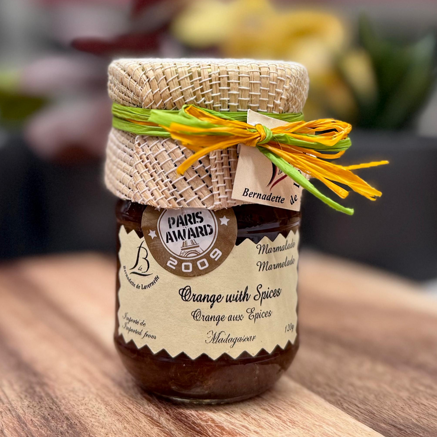 B de L Jam - Orange and Spices 120g