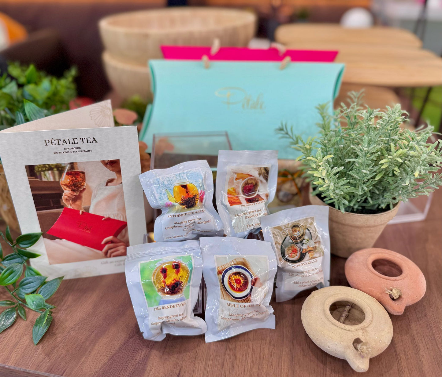 Blooming Tea - Peachy Baby (Peach Mango) (6 tea balls)