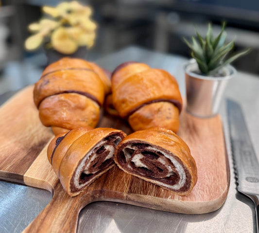 Chocolate Swirl Shio Pan (bag of 4)